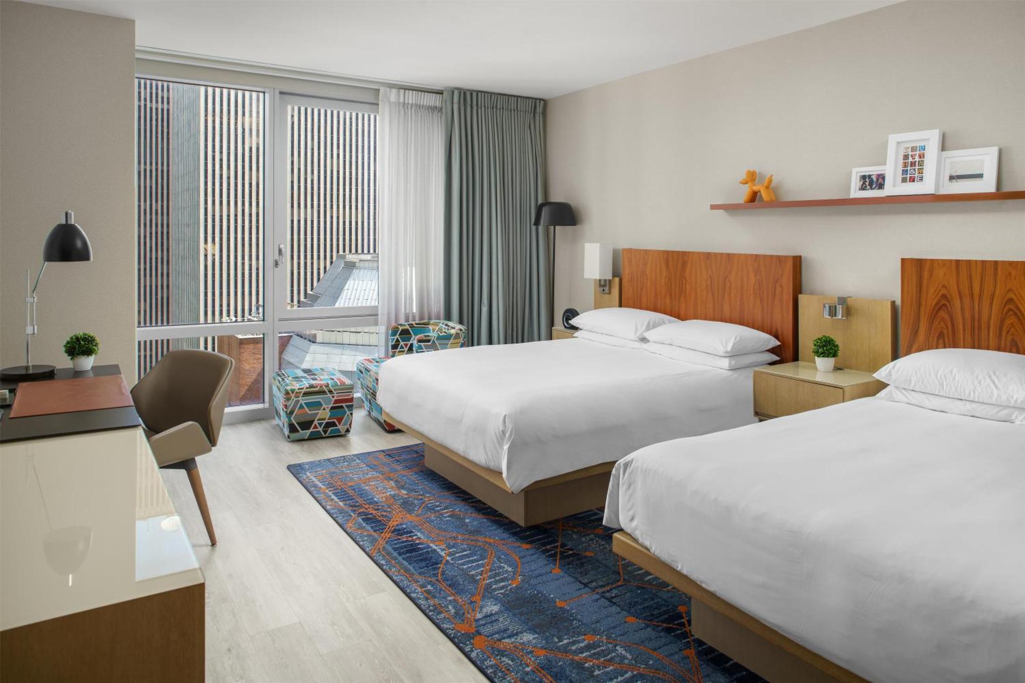 Queen Room Two Queen Beds Accessible Shower Disability Access